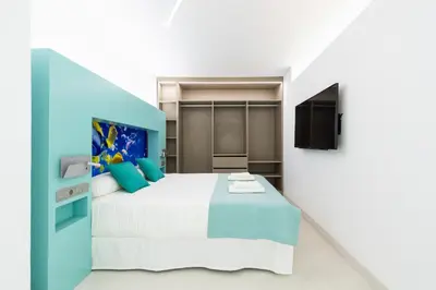 Cama o camas de una habitación en Edison Building By CanariasGetaway