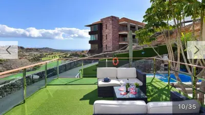 Paisaje cerca de esta villa