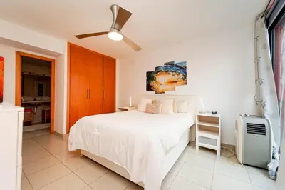 Cama o camas de una habitación en Villa Las Terrazas 17•Exclusive Chill Out and Pool.