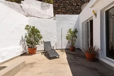Un patio o zona al aire libre en La Suerte Agaete-Amazing views By CanariasGetaway