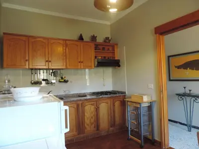 Una cocina o zona de cocina en HOUSES CASA LA TOSCA The Best views