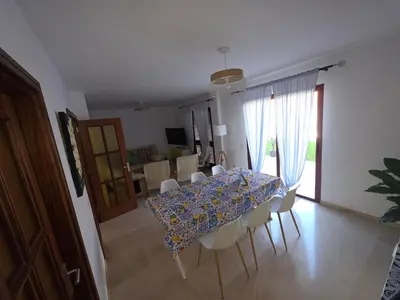Zona de estar de La Casa Sahi