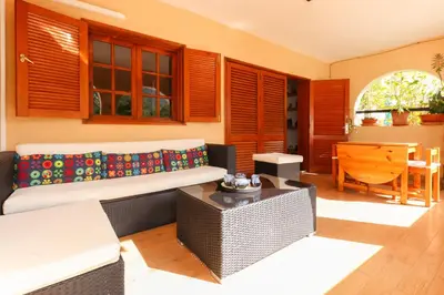 Zona de estar de Casa Pepa Agaete