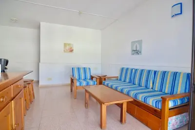 Zona de estar de Comfortable Apartment in Puerto Rico