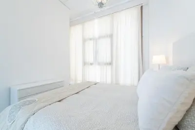 Cama o camas de una habitación en La Rama puerto de las Nieves Vivienda Vacacional