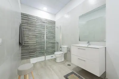 Un baño de La Rama puerto de las Nieves Vivienda Vacacional