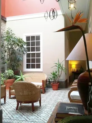 Zona de estar de La Casa de Vegueta