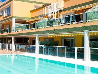Piscina en o cerca de Golden Beach n 12, top floor apartment with private roof terrace by El Sirocco