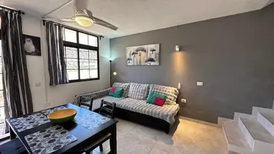 Zona de estar de Las Fresas Apartments