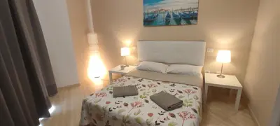 Cama o camas de una habitación en Apartamento 