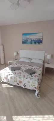 Cama o camas de una habitación en Apartamento 