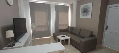 Una televisión o centro de entretenimiento en Apartamento 