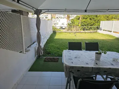 Jardín al aire libre en Residencial Sol Suite 2