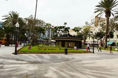 Plano de Las Canteras Beach 2BR 2BA Familiar 5pax