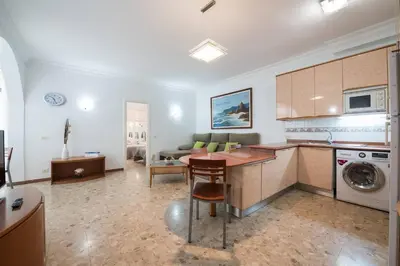 Plano de Las Canteras Beach 2BR 2BA Familiar 5pax