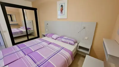 Cama o camas de una habitación en Cura Sol