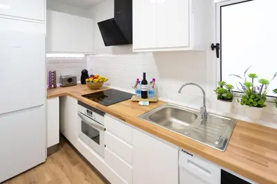 Una cocina o zona de cocina en ✪dona Apartment
