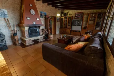 Zona de estar de Roque nublo rural houses I