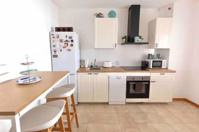 Una cocina o zona de cocina en Encanto Vegueta