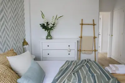 Cama o camas de una habitación en Stylish City Vacation Gran Canaria