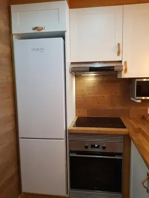 Una cocina o zona de cocina en Island Friendly Holiday Home