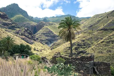 Paisaje cerca de este albergue