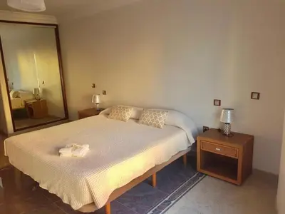 Cama o camas de una habitación en Cactus Ville Playa