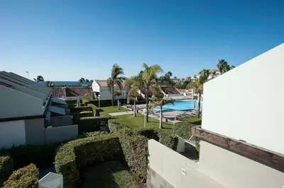 Piscina en o cerca de Chalet adosado en Pasito BM9