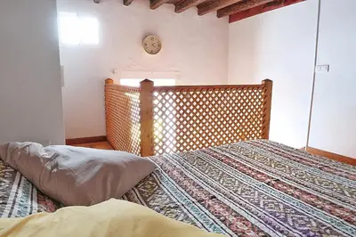 Cama o camas de una habitación en Cozy House 5 min from the Historic Center of Galdar