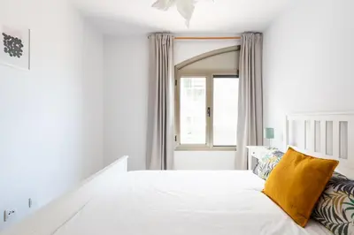 Cama o camas de una habitación en Surf Beach Canteras -Parking-Wifi By CanariasGetaway