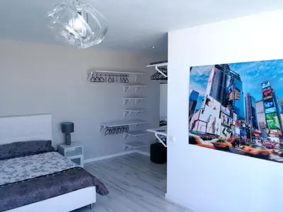 Cama o camas de una habitación en Modern apartment in Las Palmas 140 m² with air conditioning