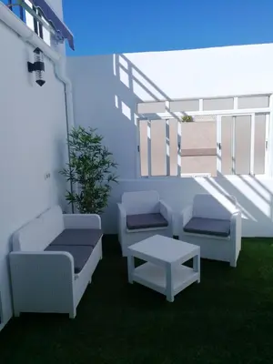 Zona de estar de Modern apartment in Las Palmas 140 m² with air conditioning