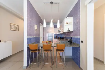 Una cocina o zona de cocina en Amarre Beach