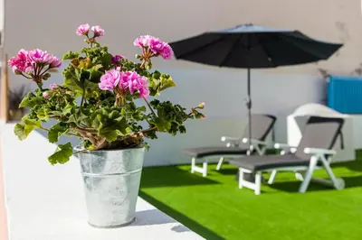 Jardín al aire libre en Shore View II Las Canteras by Canary365