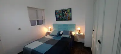 Cama o camas de una habitación en LAS GAVIOTAS BEACH