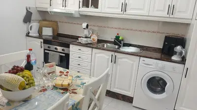Una cocina o zona de cocina en Casa Kevin