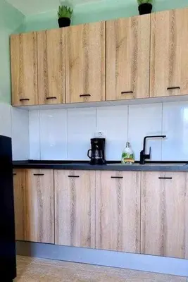 Una cocina o zona de cocina en Vivienda Vacacional Hábitat Tropical