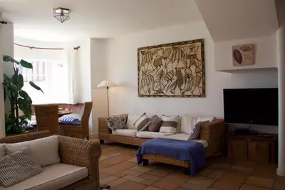 Zona de estar de Luxury Villa del Mar - Bahia Feliz