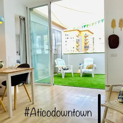 Attic Penthouse Downtown Beach 1Gb Fibra