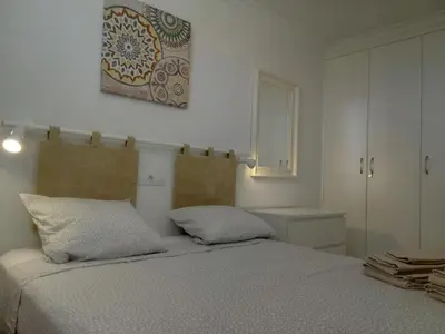 Cama o camas de una habitación en Dunatlantico