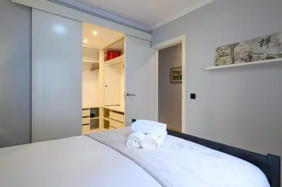 Cama o camas de una habitación en SG La Terraza de Playa Chica