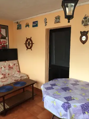 Cama o camas de una habitación en Beautiful Holiday Home near of the sea