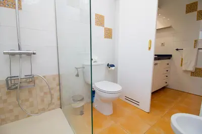 Un baño de Sea View Meloneras Terrace Duplex +Wifi +Barbecue