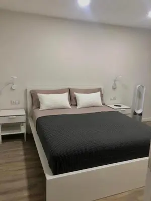 Cama o camas de una habitación en Las Canteras 7Urbe