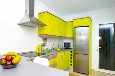 Una cocina o zona de cocina en Elisabeth Vacacional La Palmita