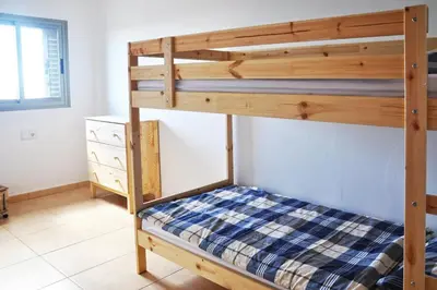 Cama o camas de una habitación en Casa Lucía