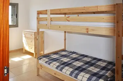 Cama o camas de una habitación en Casa Lucía