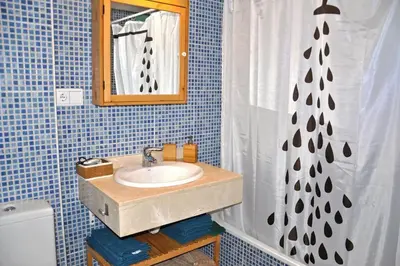 Un baño de Casa Lucía