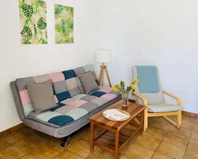 Zona de estar de Bungalows El Palmital - Adults Only by PMC Resorts