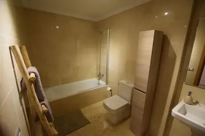 Un baño de Suite Ribera del Puerto